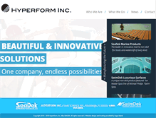 Tablet Screenshot of hyperforminc.com